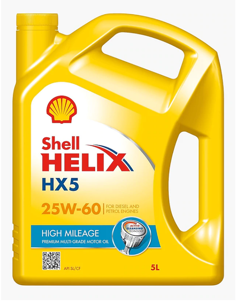 Helix HX5 Motor Oil - 25W-60 - 5 Litre