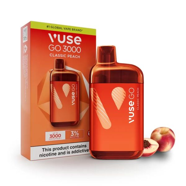 Vuse Go 3000 Classic Peach 3%