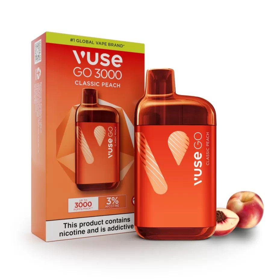 Vuse Go 3000 Classic Peach 3% | Shop Today. Get it Tomorrow!
