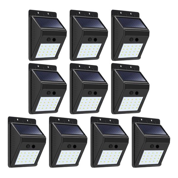 20Led Solar Wall Light - Set Of 10 image