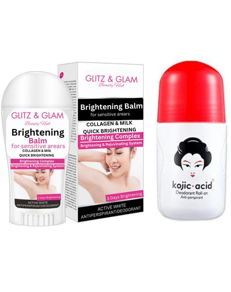 Glitz's Collagen &amp; Milk Brightening Balm For Sensitive Areas &amp; Deodorant