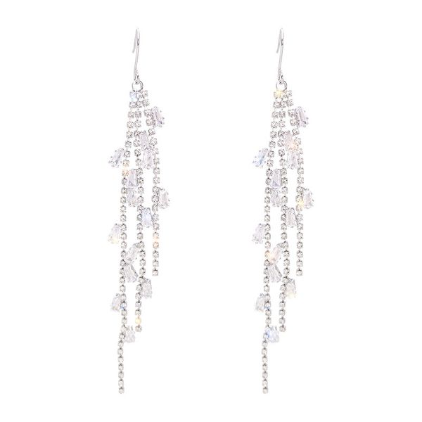 Women's Silver Stainless Steel Clip-Ons Earrings E0073