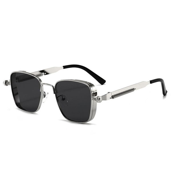 Sunglasses - Polarized Sunglasses, Metal Punk Fashion Trendy Sunglasses