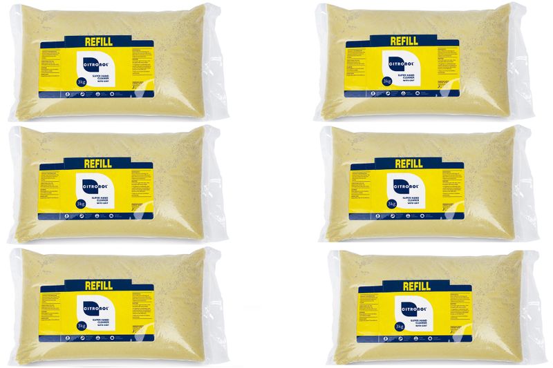 Citronol Hand Cleaner With Grit - 6 x 3kg Buckets