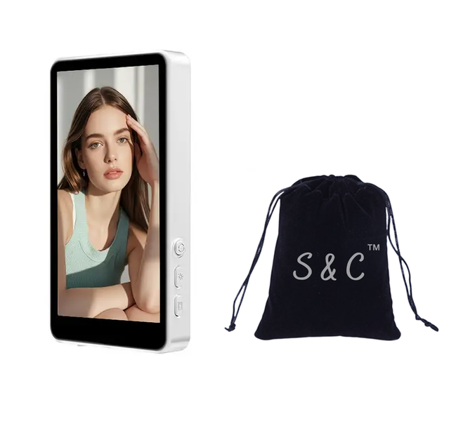 4-Inch 1080P HD Phone Mirroring Screen for Streaming &amp; Selfies