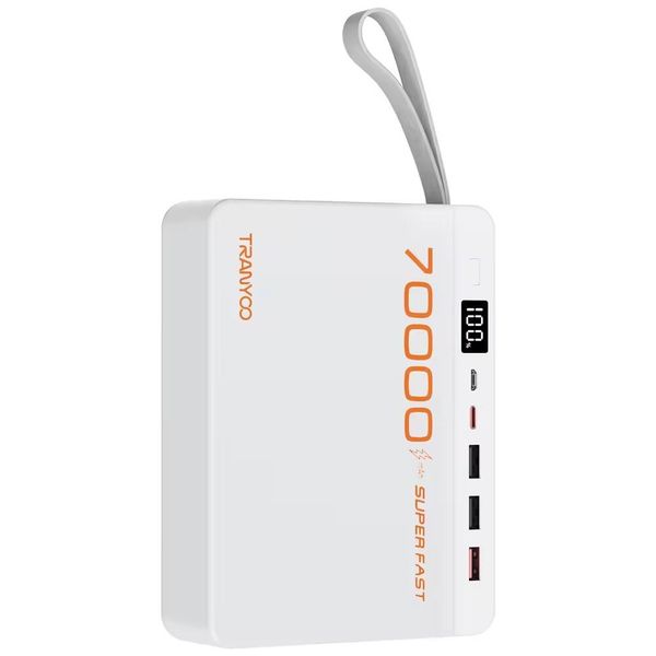 Tranyoo Powerbank 70000mAh 5 Connectors T-F17