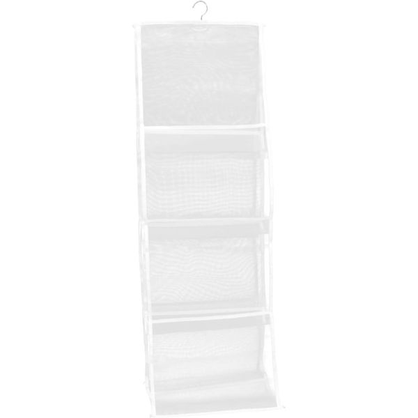 Storage Hanging Bag Sundries Space Saver -White