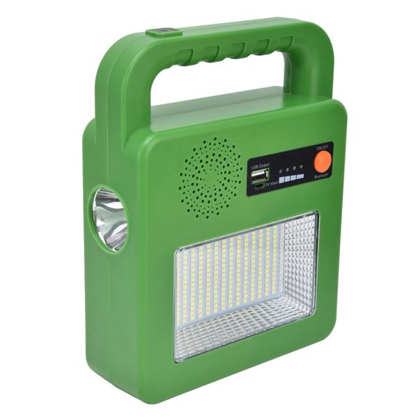 5 - Mode Bluetooth Speaker LED Flashlight (Solar)