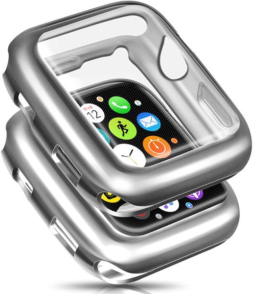 Soft Gel Case &amp; Screen protector for Apple Watch - 40mm