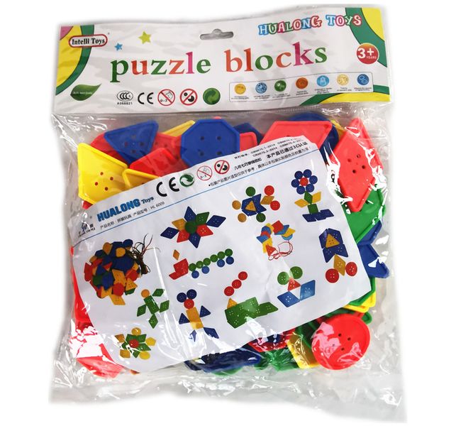 Hualong Puzzle Blocks Building Blocks Educational Toys For Kids - HL6009