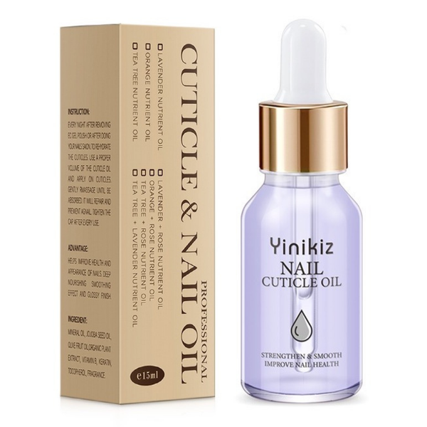 Nail and Cuticle Treatment Oil - Strengthen and Smoothen - Lavender - 15ml