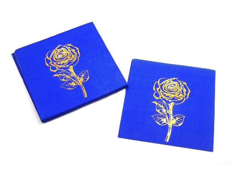 Flower Design Serviettes