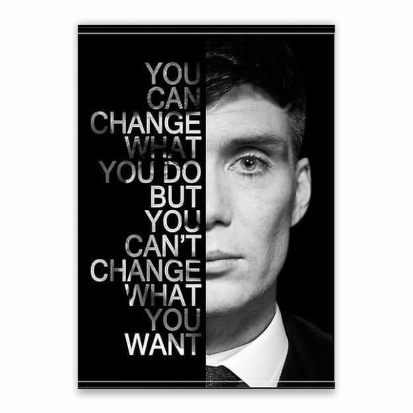Shelby Quote Poster - A1