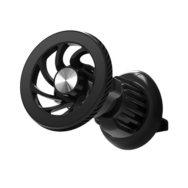 Magnetic Phone Holder for Vent MagSafe Upgrade Stable Mount with Metal Ring
