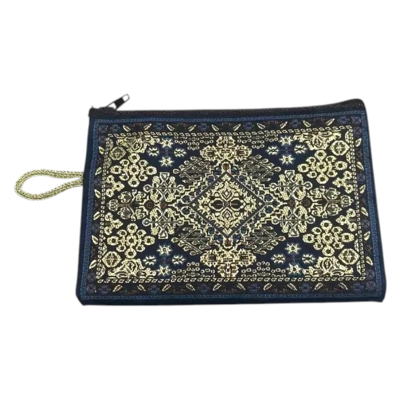 Vintage Inspired Beautiful Navy Blue Coin Purse