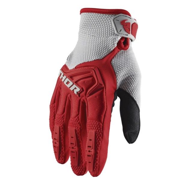 Thor - Gloves - Spectrum - Red &amp; Grey