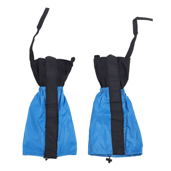 2 Pieces Blue Waterproof Hiking Gaiters