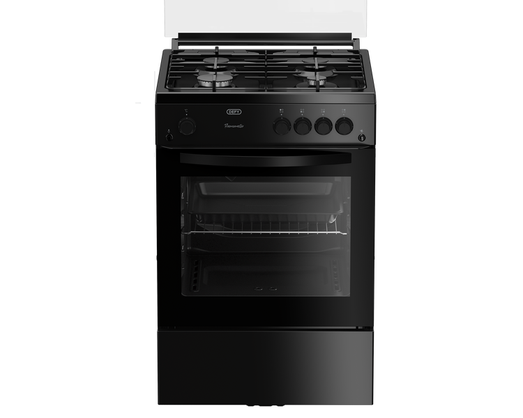 Defy Defy 60cm Full Gas Stove - Black DGS670
