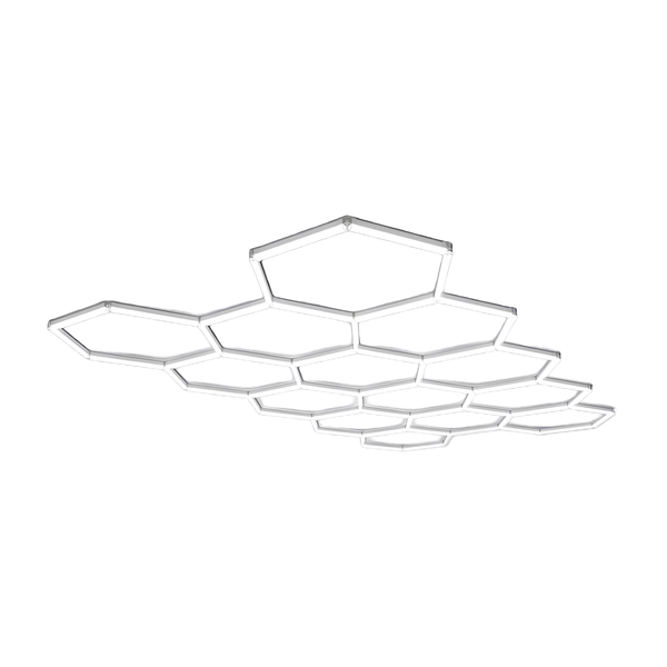 Soly Sombras 14-Panel Hexagon LED Garage Lights