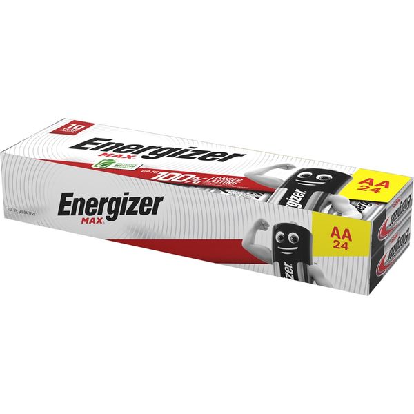 Energizer 1.5v MAX Alkaline AA Battery Bulk Box of 24