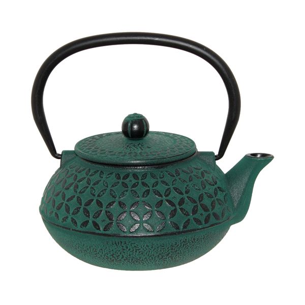 Opulent Modern Teal Cast Iron Teapot -900ml