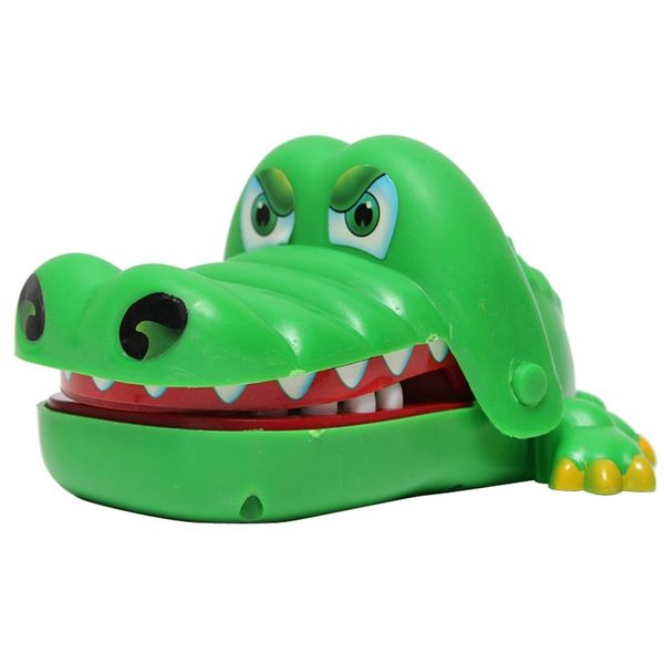 BasicX Crocodile Bite Game - Kids Color &amp; Shape Learning Toy