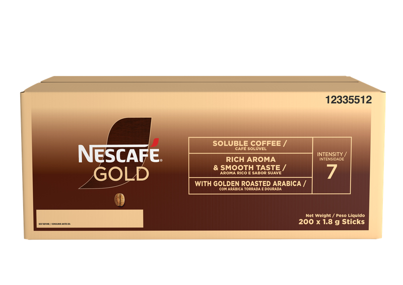 NESCAFÉ Gold Instant Coffee Stick Pack 200 x 1.8g