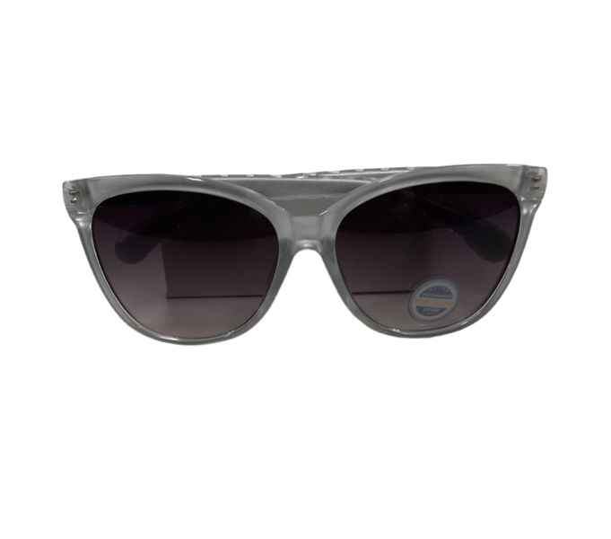 Solar X Silver Wayfarer Sunglasses Gradient Grey image