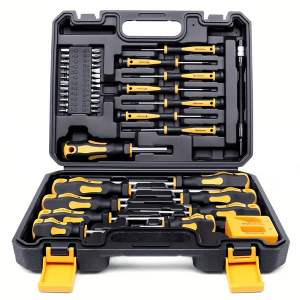 Amartisan 43-piece Magnetic Screwdrivers Set with Case.
