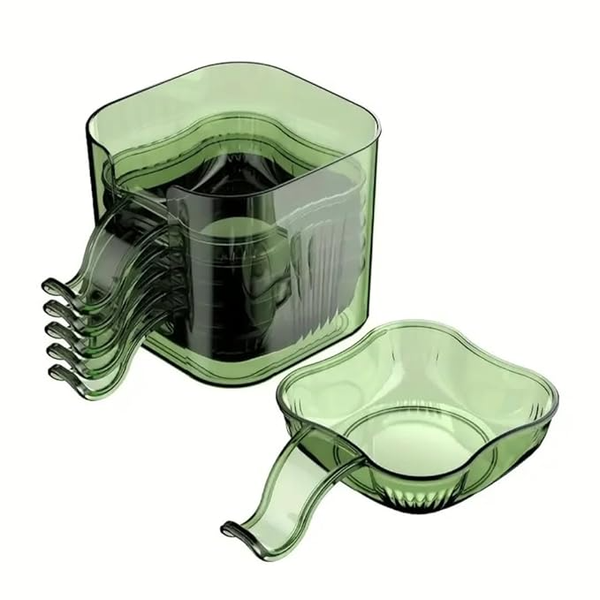 Dipping Plate Condiment Bowls with Handles