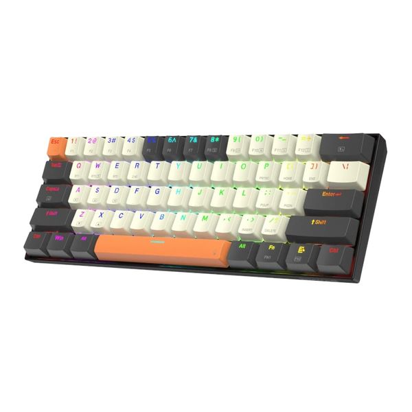 Redragon K644 CARAXES PRO 65% RGB Wireless Gaming Keyboard