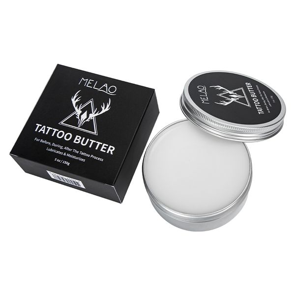 Tattoo Butter Care Balm for Before During &amp; Post Tattoo - Enhances Colors