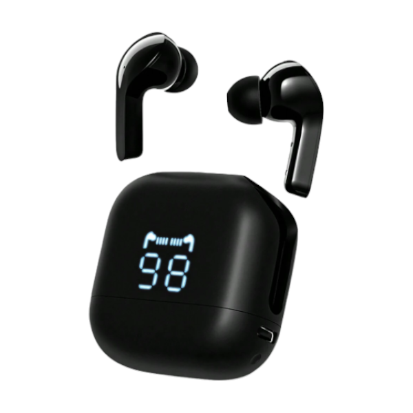 MIBRO -3 PRO-Touch Control IPX4 Waterproof Earbuds With HI-FI Stereo- Black