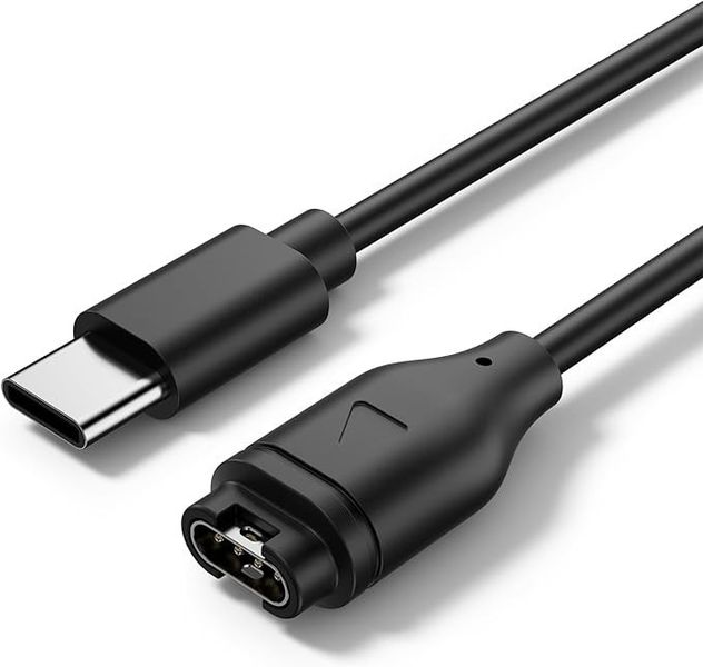 USB-C Charging Cable Compatible with Garmin Watch Replacement Charger - 1m