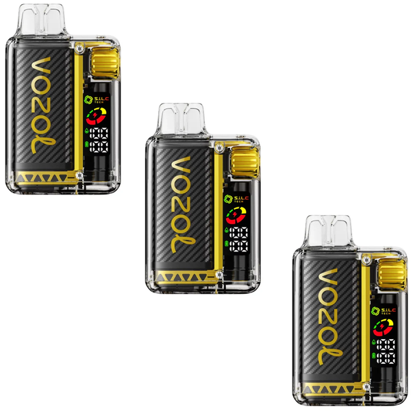 Vozol Vista 20000 Puff Disposable Vape - Dragonfruit Banana Cherry - 3 Pack