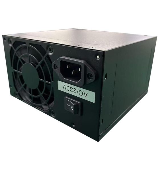 DLTech 450 Watt ATX Power Supply Unit (PSU)-Matt Black