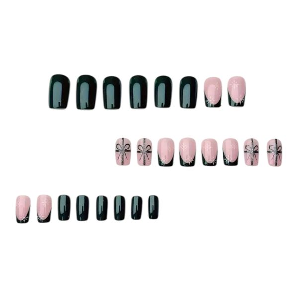 Chrismas Theme 24-piece Press-on Nails