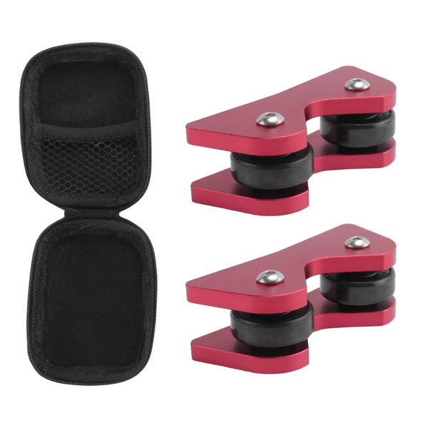 2 Pcs Billiard Cue Straightness Checker Pool Billiard Cue Club Roller