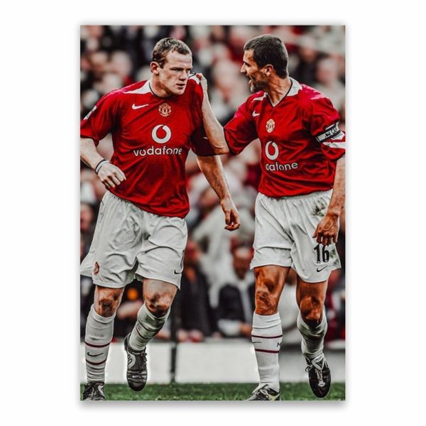 Rooney And Keane Poster - A1