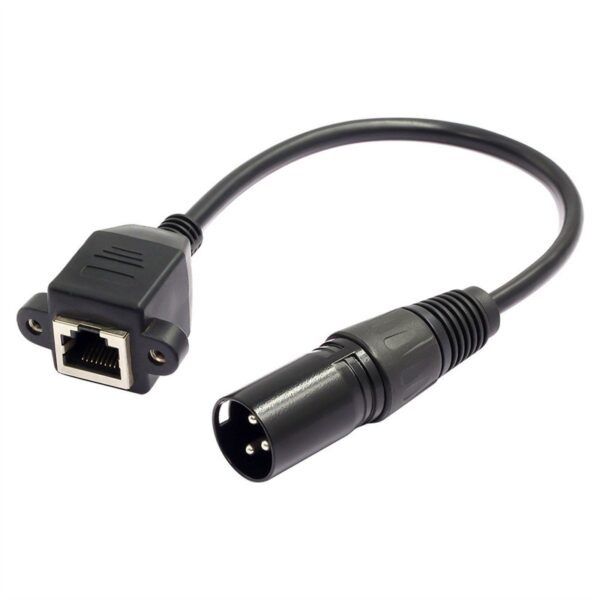 3 Pin Male to RJ45 Cable Adapter 0.3M- SD
