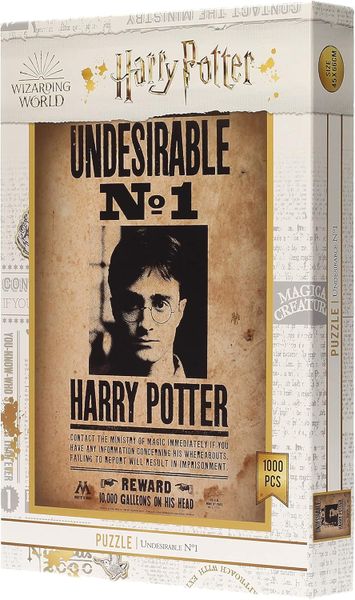 Wizarding World Harry Potter Undesirable No.1 1000 Piece Jigsaw Puzzle