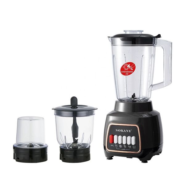3-in-1 Multi-Purpose Jug Blender with Meat Grinder and Coffee Grinder