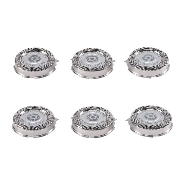 SH50 Replacement Heads for Philips Norelco 5000 Series Aqua Touch 6 Pieces