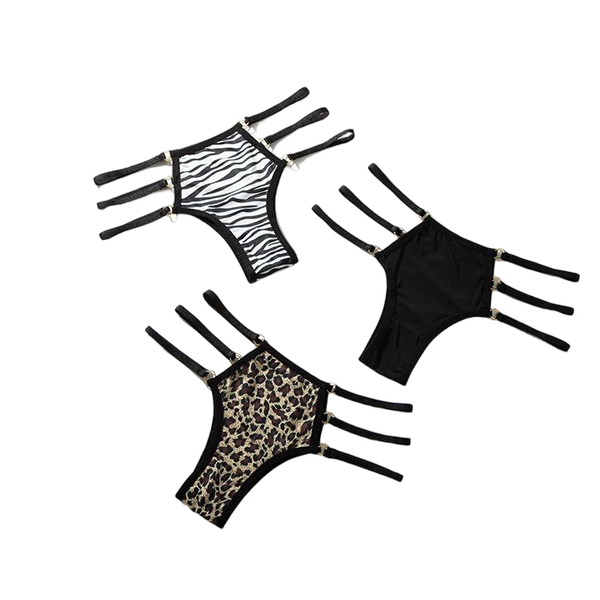 Women's Workout Thongs - Seamless No Show Active Underwear - 3 Pack