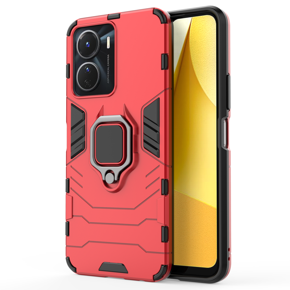 Coque Anti-choc Pour Vivo Y16 4G (6.51 Pouces) - Transparente - TPU - Neuf