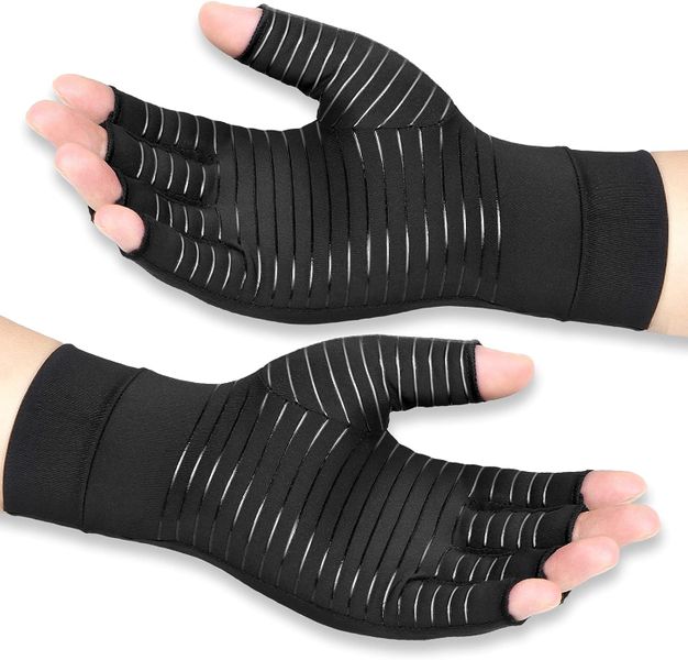Copper Arthritis Compression Gloves Women Men Relieve Hand Pain