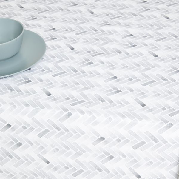 George &amp; Mason - Mission Greys Tablecloth - 6-8 Seater