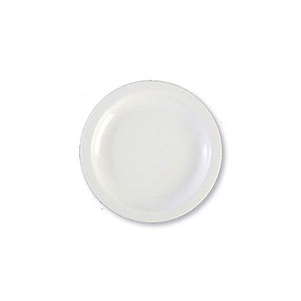 Fortis Prima White Narrow Rimmed Plate 24 Pieces