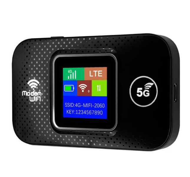 Portable Router, 150Mbps Wi-Fi Hotspot Device with SIM Card Slot