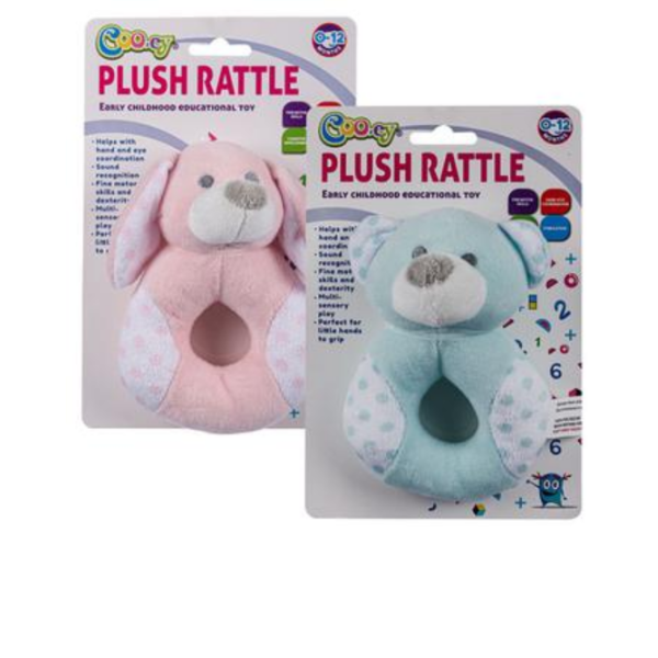 Cooey - Plush Rattle- Pack Of 2